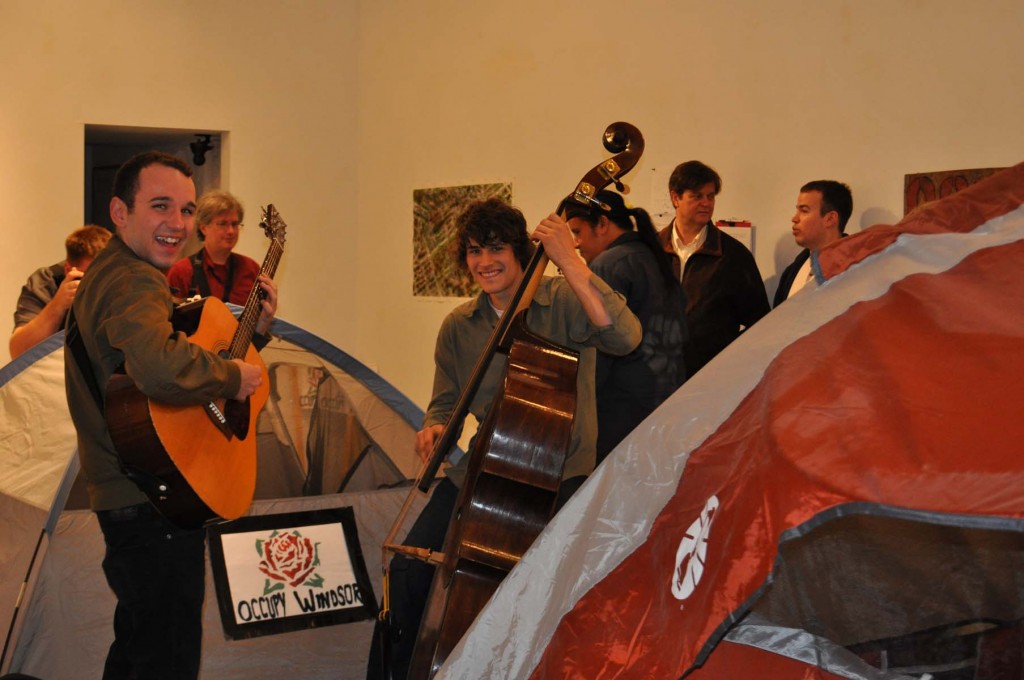 Occupy Exhibit Reception